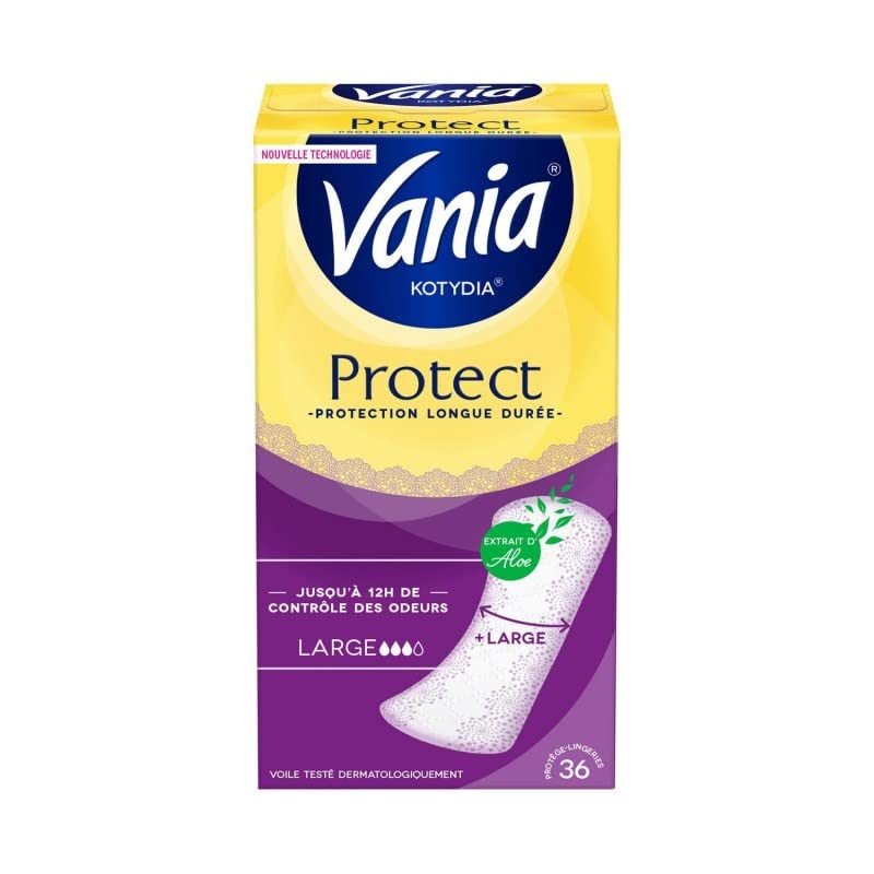 VANIA Kotydia Protège Slips Large Aloe 36 Lot De 4