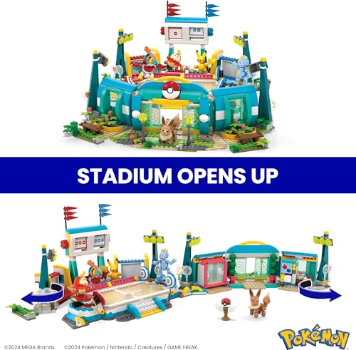 Mattel HWR82 Mega Pokémon Building Toys Set Training Stadium thumb #2