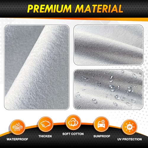 All-Weather BMW 5 Series Car Cover Waterproof All Weather, 6 Layers Heavy Duty Car Tarp Custom Fit for 2007–2026 BMW 528i, 530i, 540i, M550i, 530e, 550e, M5, i5, xDrive Sedan - Image 4