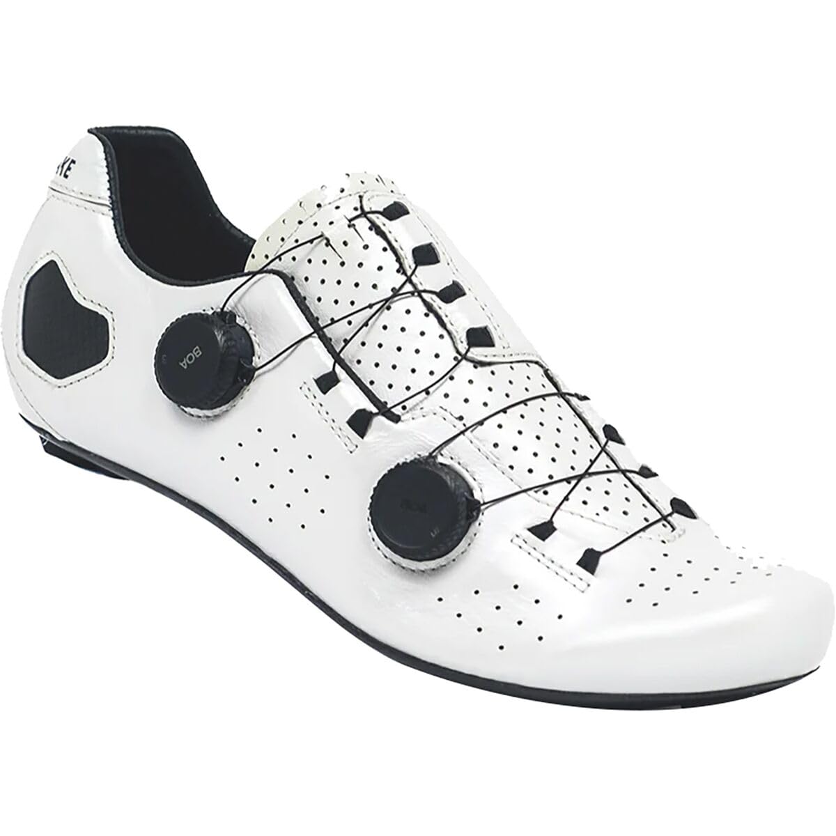 Lake Cx333 Narrow Cycling Shoe - Men's White/Black, 47.0