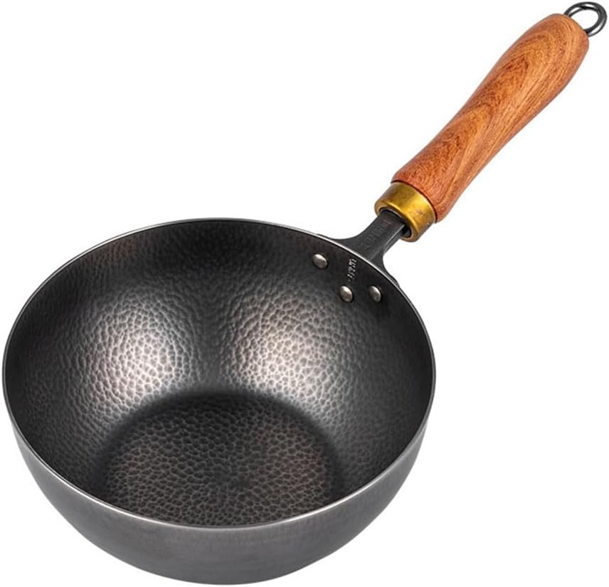 Milk Pan Uncoated Hammered Complementary Non-stick Small For Person
