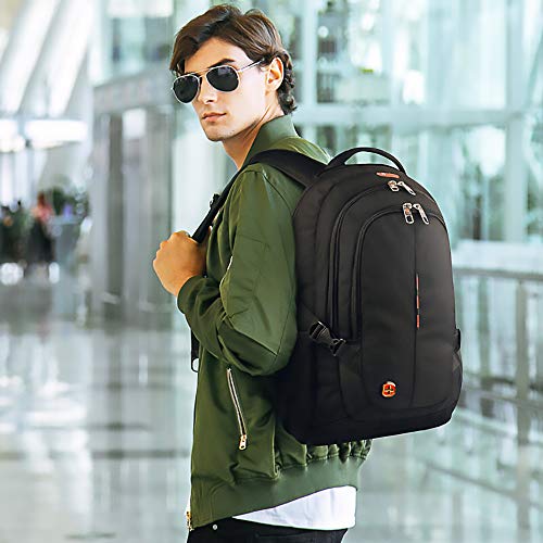 Mochila Esportiva Notebook USB Masculina Cadeado Embutido Crossgear