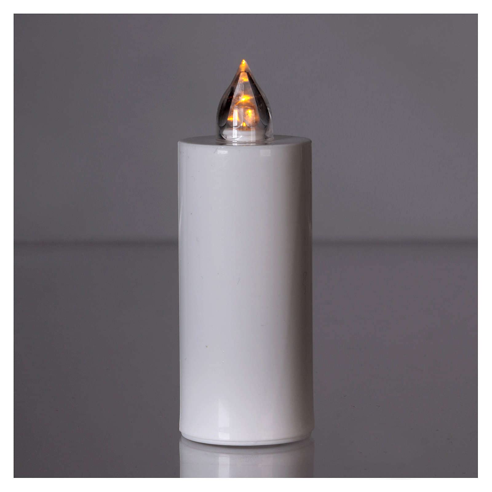 Electric Votive Candle With Support, Lumada, Flickering Light