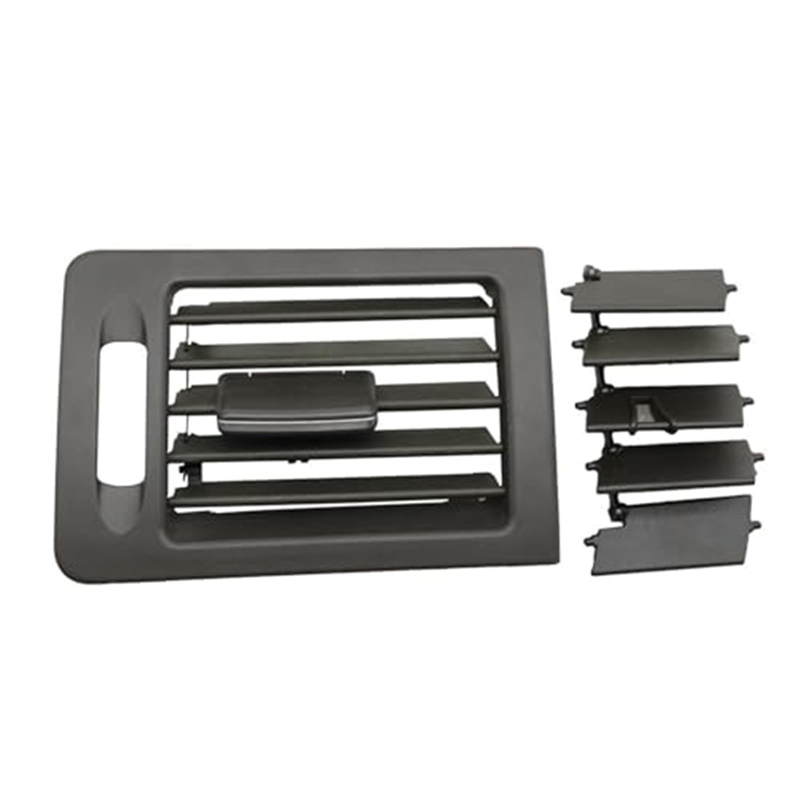 Front Rear Air Vent Outlet Grille, for, W204 C Class C180 C200 C220 C230 C260 C300 350 2007-2011 20483040549116 Car Dash A/C Vent Pannel(BLACK LHD Right Moka)