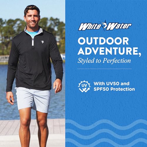 White Water Monterey Light Weight Performance 1/4 Zip Pullover2