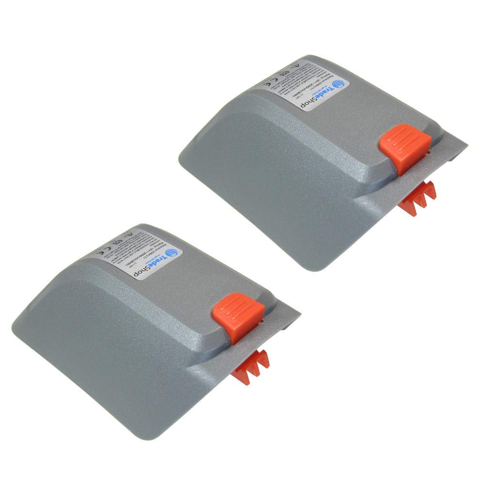 2 x Trade-Shop akumulator litowo-jonowy 18 V / 2000 mAh kompatybilny z Gardena 008A231, kompatybilny z Gardena 8025-20 Comfort Wand-Schlauchbox 35 roll-up Automatic Li elektryczny bęben na wąż