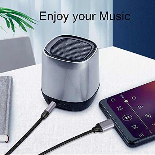 Usb C Aux Cable (2 Pack),Type C Male To 3.5Mm Male Jack Adapter,Extension Audio Cord For Car Stereo,Speaker,Headphone Samsung Galaxy S21 S20 Ultra S20+ Plus 5G,Note 20/10, Pixel 4/3 Xl (3.28Ft, Grey) #TOP5