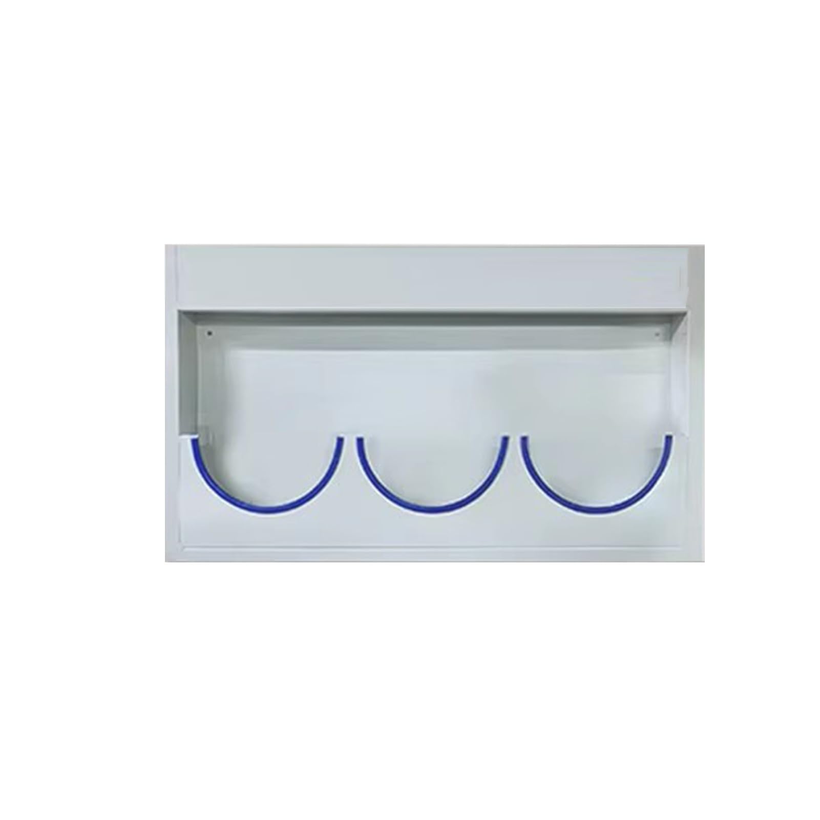 Organizador De Pared para Sombreros, Soporte Metálico para Colgar Cascos, Soporte Exhibición Cascos Seguridad Tiendas Minoristas, para Fábricas, Talleres Y Oficinas.(81x45cm)