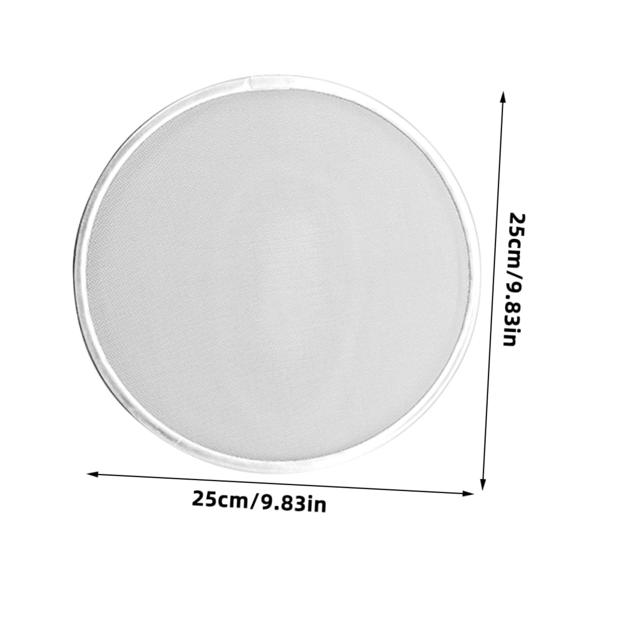 Ciieeo Air Fryer Splatter Screen Oil Mesh Cover for Cooking Grease Splatter Guard to Keep Kitchen Clean for Frying and Preventing Oil Splatters