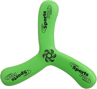 Boomerang Frisbee Eva Flying Toy, Kids Outdoor Toy, Boomerang Frisbee, Toss Toy, Sports Flying Equipment, Boomerang Frisbee, Flying for Outdoor Games, Toss for Kids Green