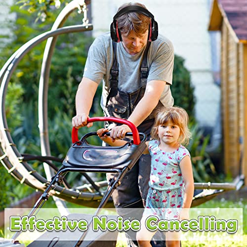 Image of Yunsailing 4 Pcs Nrr 28db Noise Reduction Ear Protection Hearing Protection Muffs Foldable Headphones for Shooting
