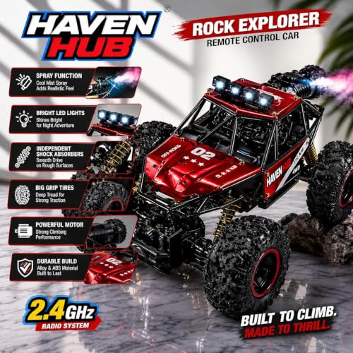Haven Hub 4x4 Water Spray RC Car for Kids - Image 4