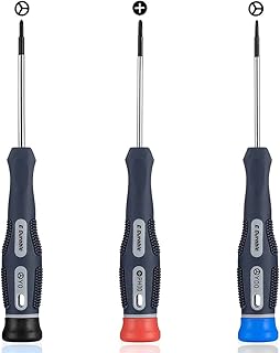 3PCS Triwing Screwdriver for Nintendo Switch Screwdriver Kit, Tri Wing Magnetic Tip Screwdriver Repair Tool Set, PH00 Y0 Y00 Cross Wing Precision Compatible with NS Switch Controller