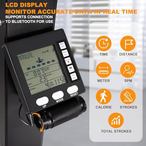 image for Fitvids Ski Machine, Indoor Wall-Mounted Aerobic Wind Resistance Machi