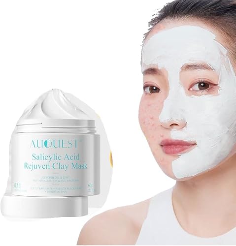 Salicylic Acid Face Mask Anti Acne Blackhead Facial Masks Oil Control Shrink Pores Skin Care Beauty Health