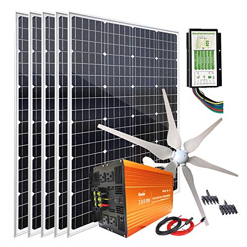1000W Solar Wind Hybrid Kit