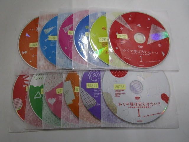 Amazon.co.jp: 【レンタル落ち】DVD アニメ かぐや様は告らせたい 全6