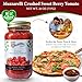 MUZZARELLI FARMS® Crushed Sweet Berry Tomato | Gift Ready | Jersey Fresh® Flavorful | Family Recipe for 60 years - No Gluten, Low Carb - No Preservatives - All Natural -26 fl oz Glass Mason Jar | Hand-Selected Tomatoes Bottled for Peak Freshness and Flavor. Made in Vineland, New Jersey USA