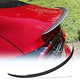 JCING Model Y Spoiler Dry Carbon Fiber Trunk Spoiler for Tesla Model Y 2020-2023 Rear Trunk Spoiler Rear Trunk Lid Wing Spoiler Aftermarket Car Parts