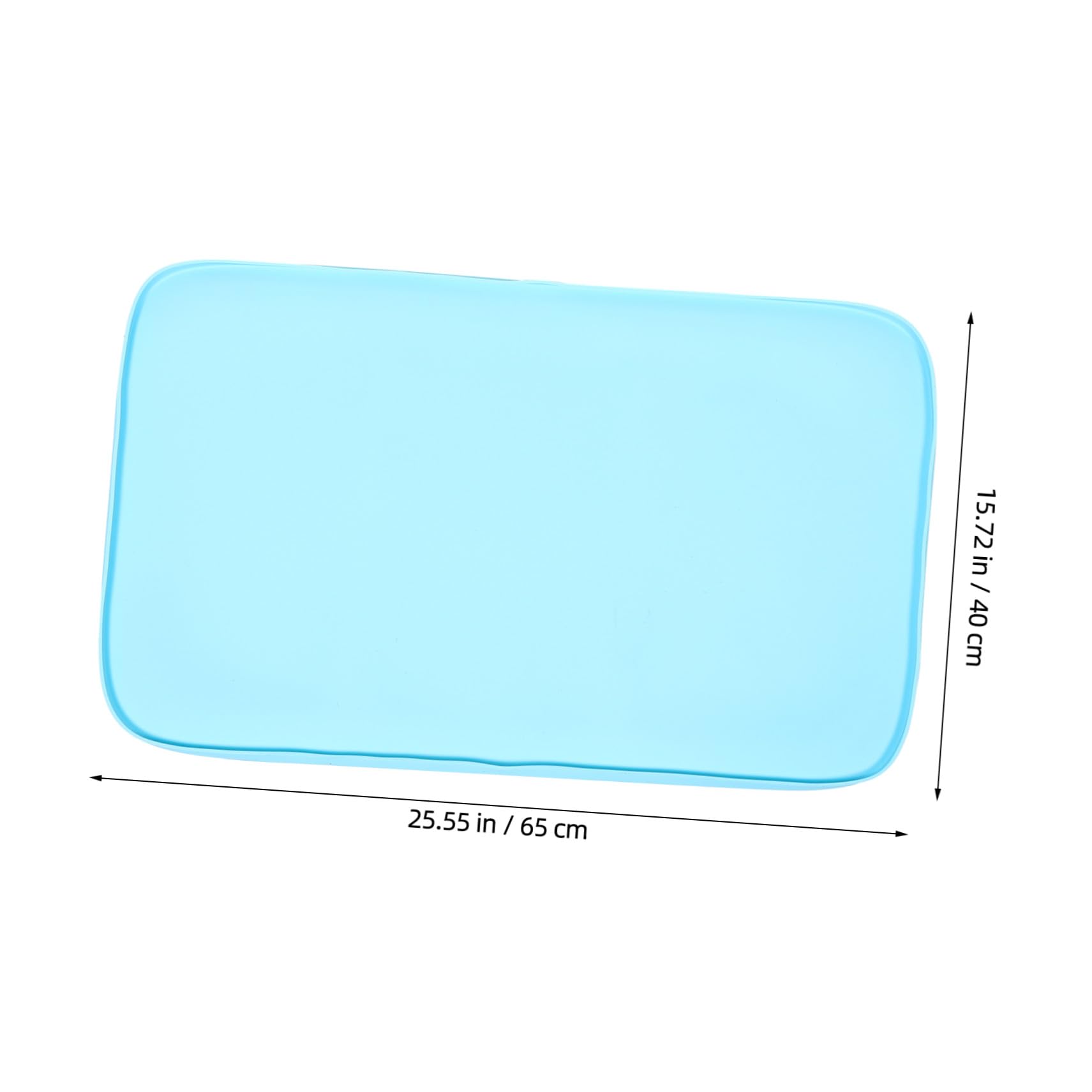 DOITOOL Silikon-malmatte für Junge Mädchen Aquarellmatten Malunterlagen Wasserkritzelmatten Flüssigharz-malmatten Tischsets und Kritzelmatten Silikon-malunterlagen Malmatten für Bastelarbe