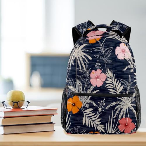 Mochila de hojas escandinavas para portátil con un diseño ligero unisex 5
