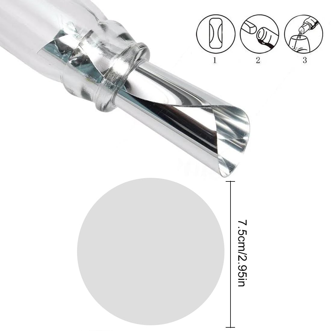 6PCS Becs Verseurs De Bouteilles De 2/4/6 Cl,Distributeur De Liqueur