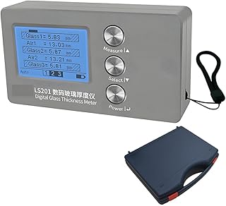 Digitales Glasdickenmessgerät für gehärtete Dreifachverglasung, genaue Messung ± 0,1 mm zur Isolierung von Fenstern und Türen