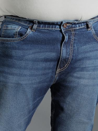 Image of HIGH STAR Men's Mid Rise Regular Jeans