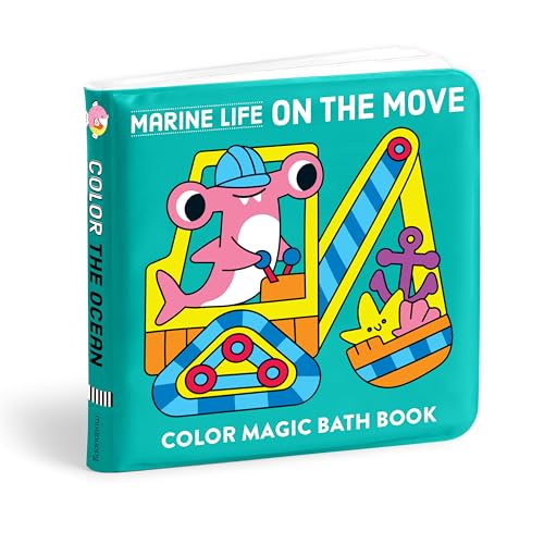 Image of Marine Life On The Move Magic Bath Book (Bath Time Books, Bath Books for Toddlers and Babies, Waterproof Books, Animal Books for Kids)