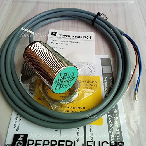 Fevas NBB10-30GM50-E2 NBB10-30GM50-E0 NBB10-30GM40-E2 NBB10-30GM40-E0 Proximity Switch Sensor P&F New - (Color: NBB10-30GM50-E2)