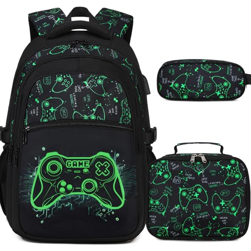 Sac à dos d'école pour garçons résistant qui limite la charge sur le dos