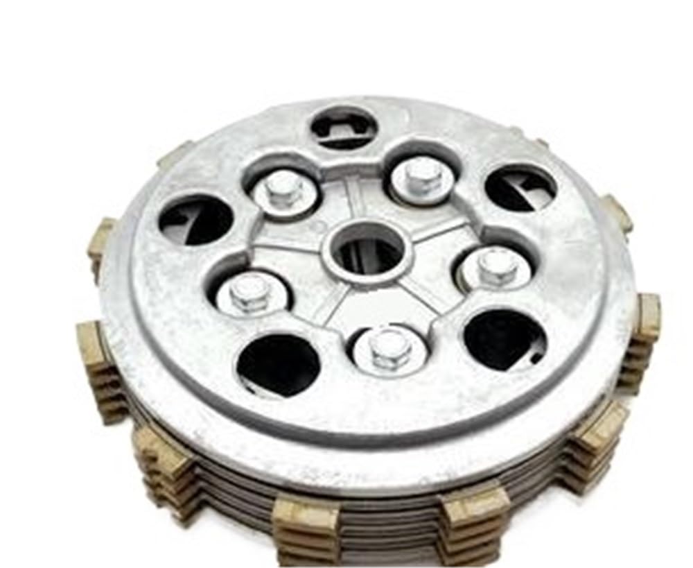 Kupplungs-Reibplatten-Set Motorradzubehör Für GS125 Kupplungsbaugruppe Für HJ125K Kupplungsreibungsplatte Eisenplattenbaugruppe