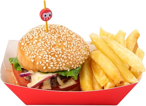 Vista 122 de Restaurantware Papel de periódico Bio Boat - 3" x 2" x 1" - Caja de 50 unidades Newsprint