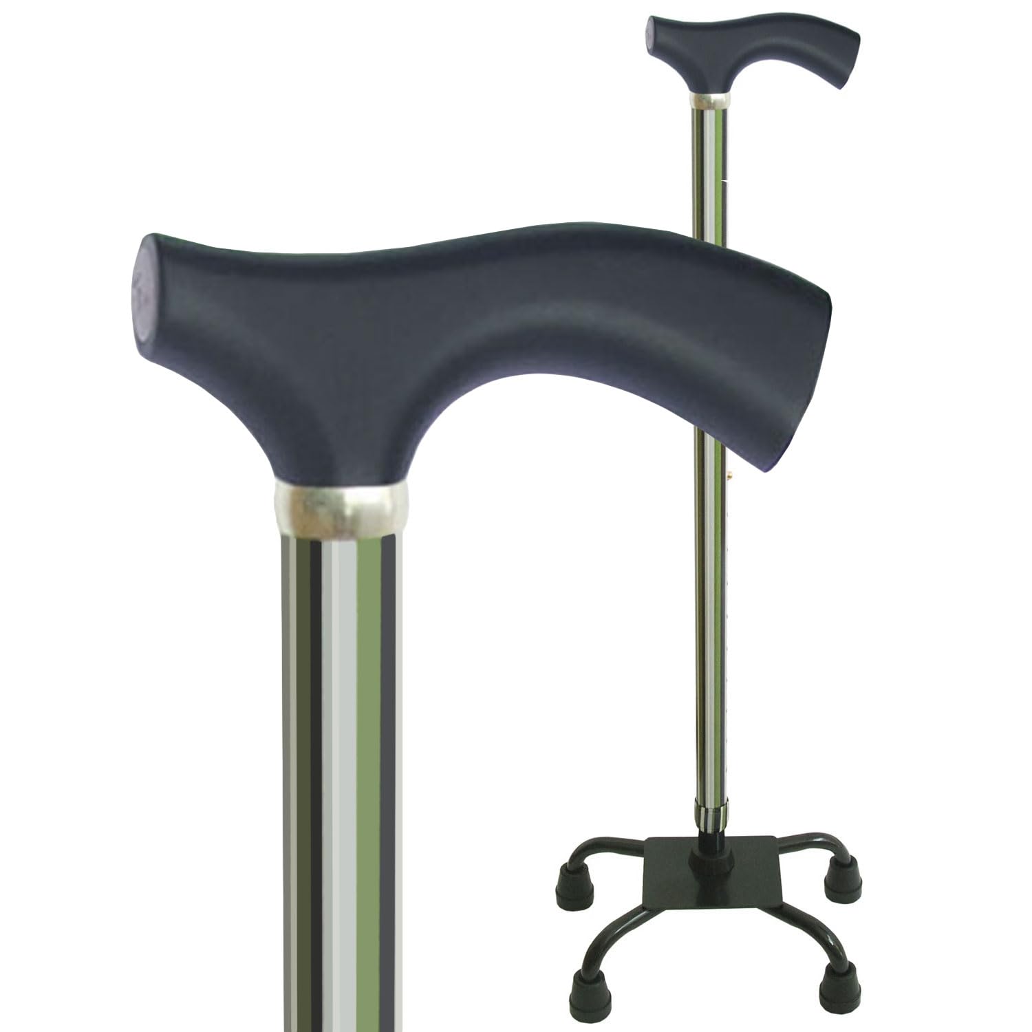 Amazon.com: Switch Sticks Adjustable Quad Walking Stick Cane with