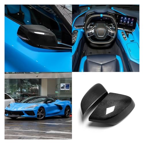 Couvercle de rétroviseur Corvette C8 protection anti-rayures ajustement parfait