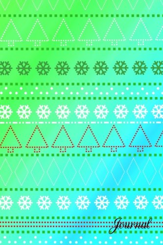 Preisvergleich Produktbild Journal: Blue green ugly christmas sweater notebook
