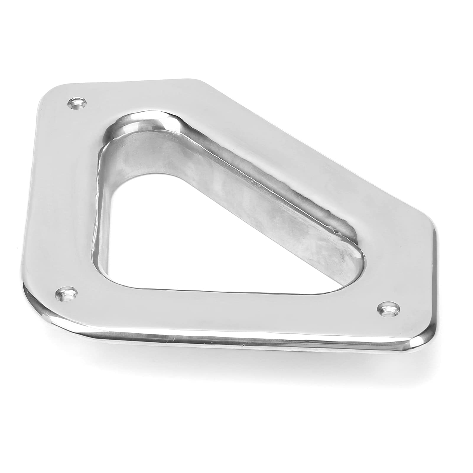 Foro Passacavo Triangolare, Accessorio Hardware Marino Hawse per Barche in Acciaio Inossidabile 316 con Copertura Lucida per Yacht, Barca e Facile Installazione per Traino e