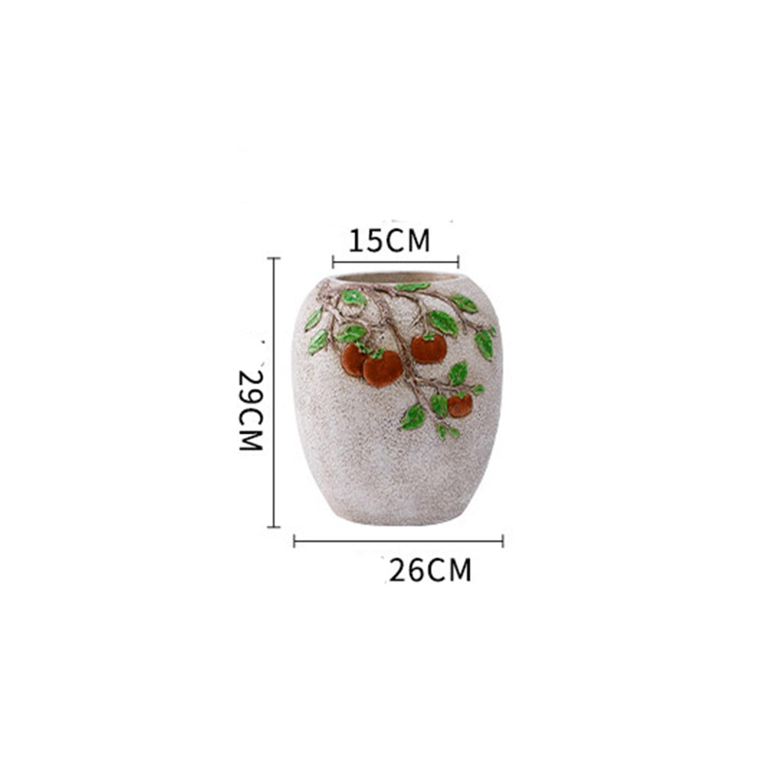Pflanzentöpfe Kreative Pflanzgefäße aus Kunstharz, ideal for Gärten und Terrassen im Freien sowie for große Pflanzen Blumentöpfe für den Außenbereich(Klein)