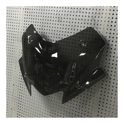 Extension pare-brise moto double bulle pour réduire les turbulences