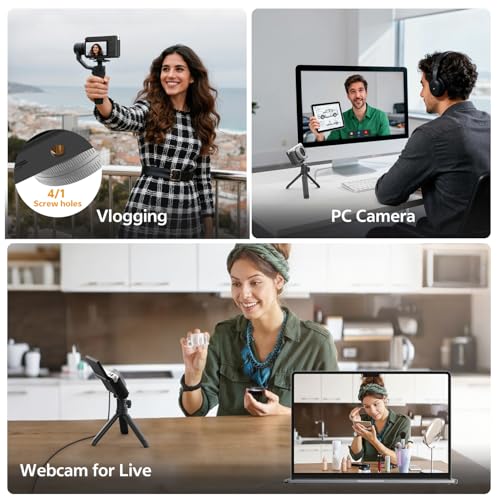 Image of 4K Digital Camera for Photography, 75MP Vlogging Cameras with Flip Screen