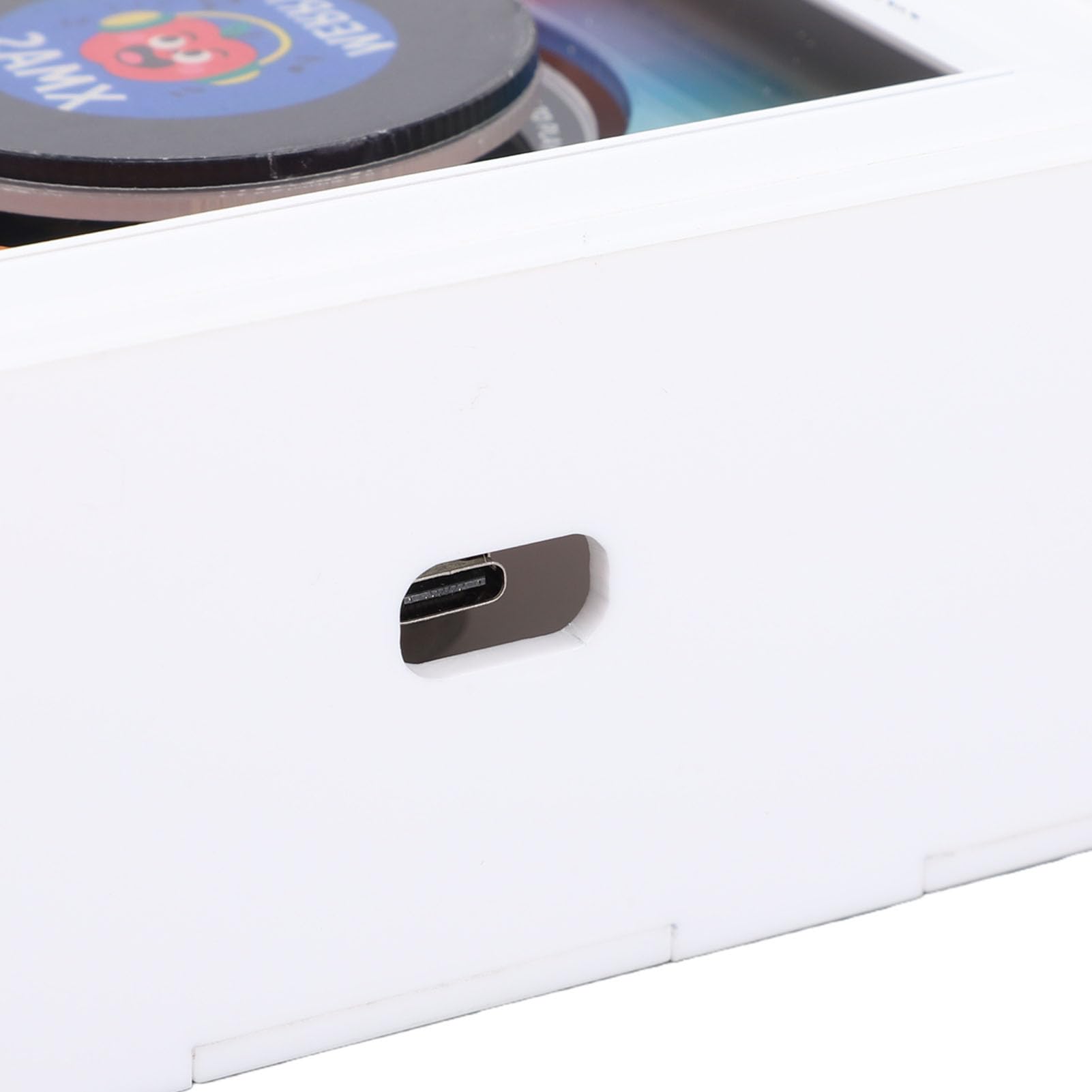 Fdit Lettore Musicale NFC, Magnete da Registrazione retrò con Luce Notturna
