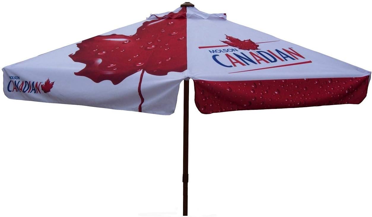 Molson Canadian 9 Foot Beer Patio Umbrella Market Style