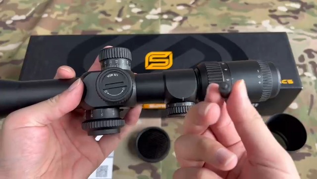 SPINA OPTICS 4-16x44/6-24x50 SFP Second Focal Plane Riflescopes