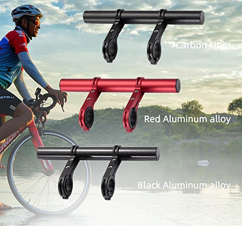 Teyssor Bike Handlebar Extender Horizontal Extension Aluminum Alloy Bicycle Frame for Holding Bicycle Speedometer, GPS, Phone etc. - Thumbnail 6