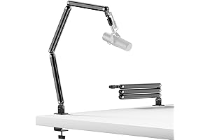 TODI Microphone and Boom Arm for Live Streaming, Gaming and Recording