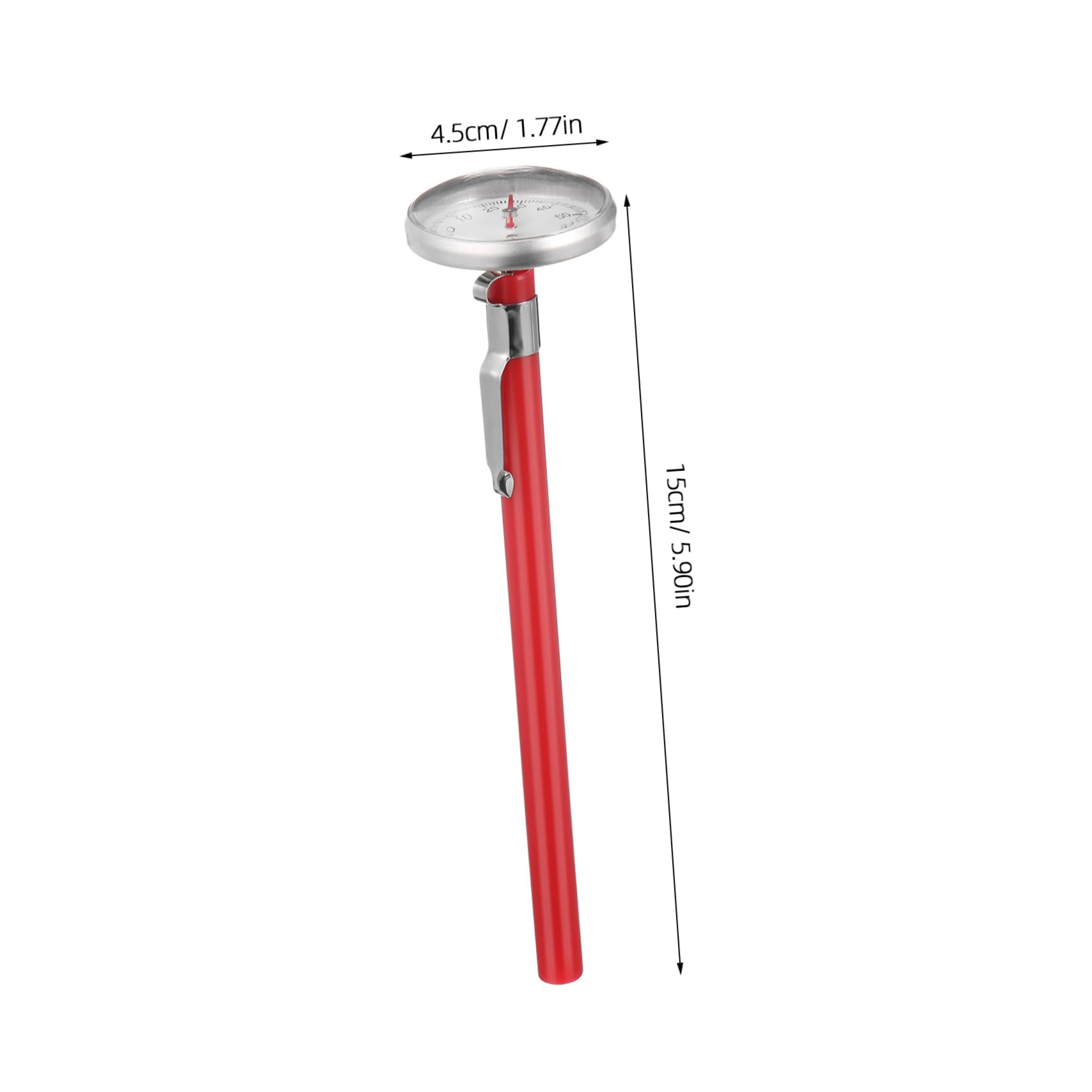 OSOLADY Mechanical Thermometer for Car Air Conditioner R134a Compatible Stylish Decor for Vehicle Home No Battery Required