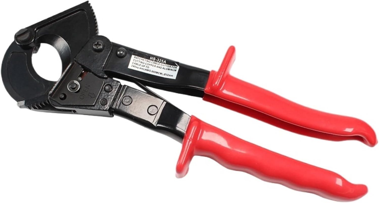 HS-325A labor-saving ratchet cable cutter insulated copper and aluminum cable wire cutter