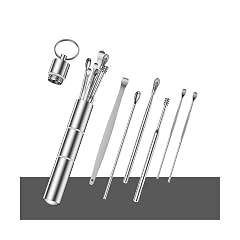 Ear Wax Removal Kit Ear Spoon Ear Cleaner Set for Ear Cleaner Tips Durable Ear Cleaner Spoon Set