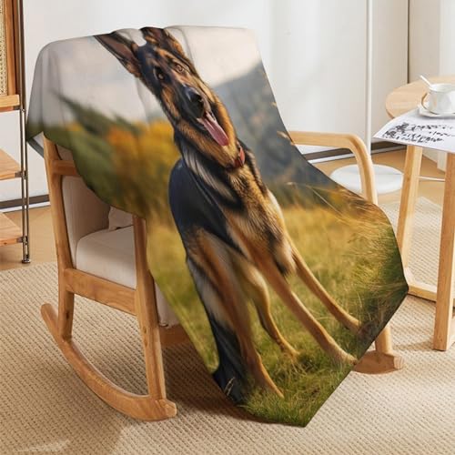 Manta de franela para perro grande ideal para el sofá y cama cuatro estaciones 5