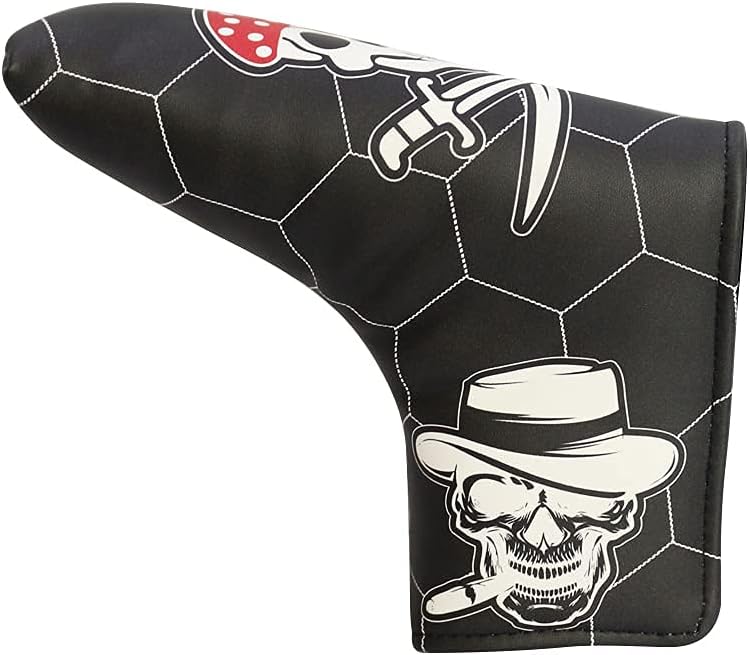 GOLTERS Golf Club Covers Blade Putter Cover Headcover Leather Magnetic Closure for Scotty Cameron Odyssey Taylormade Ping Gift for Men Women Golfer